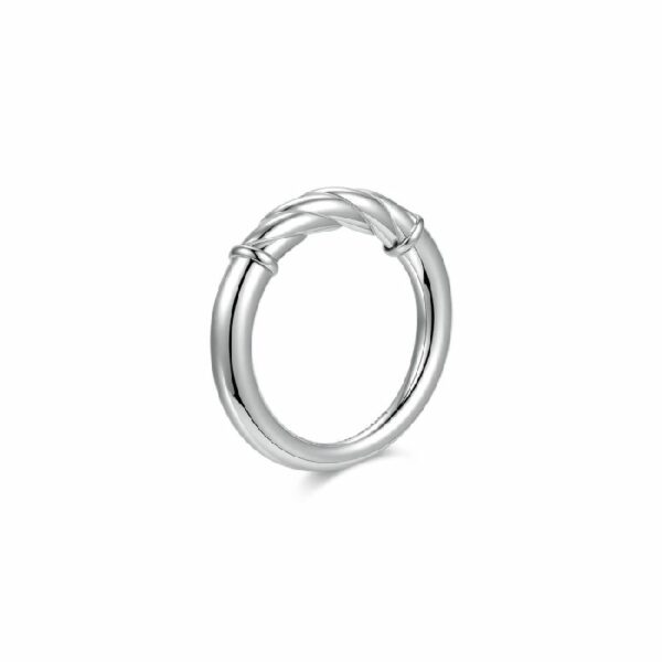 Anello AMY in acciaio 316L